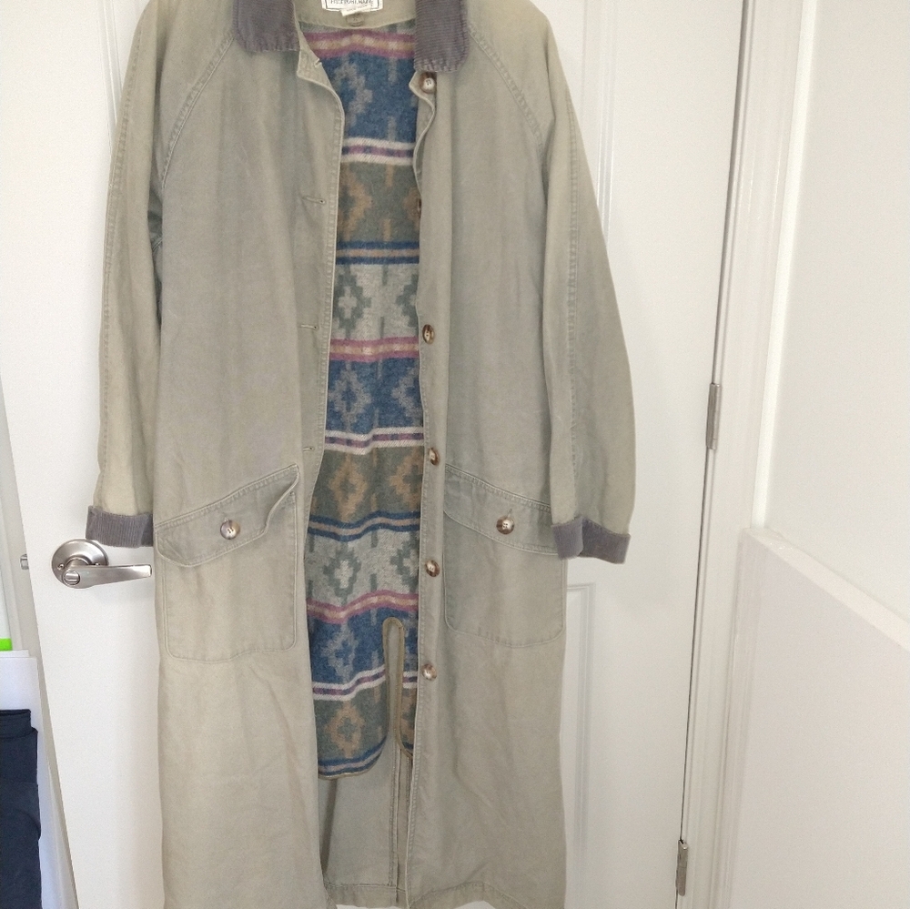 LLBean trenchcoat